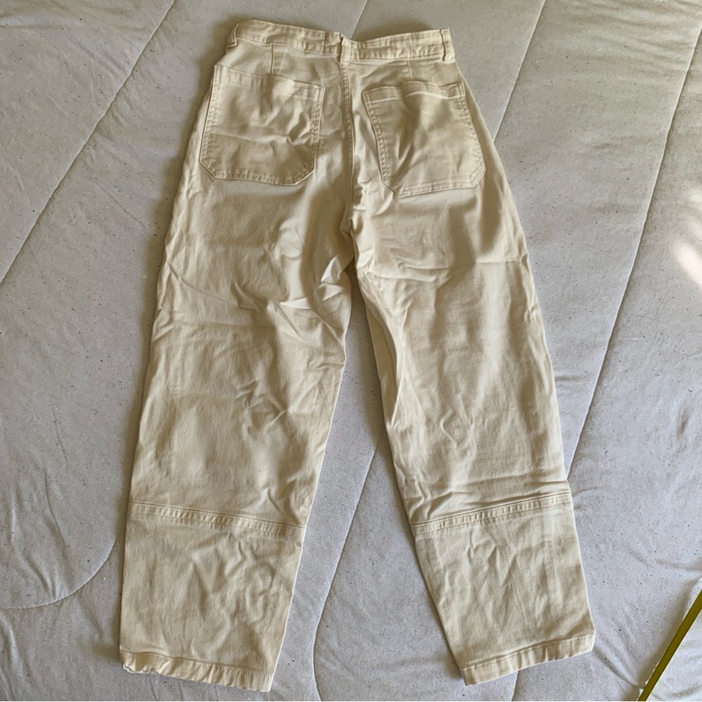 Everlane The Utility Barrel Pants in Bone Size 2 - Picture 7 of 13